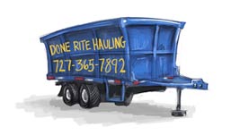 Done Rite Hauling | Tampa's #1 Dumpster Rental Service