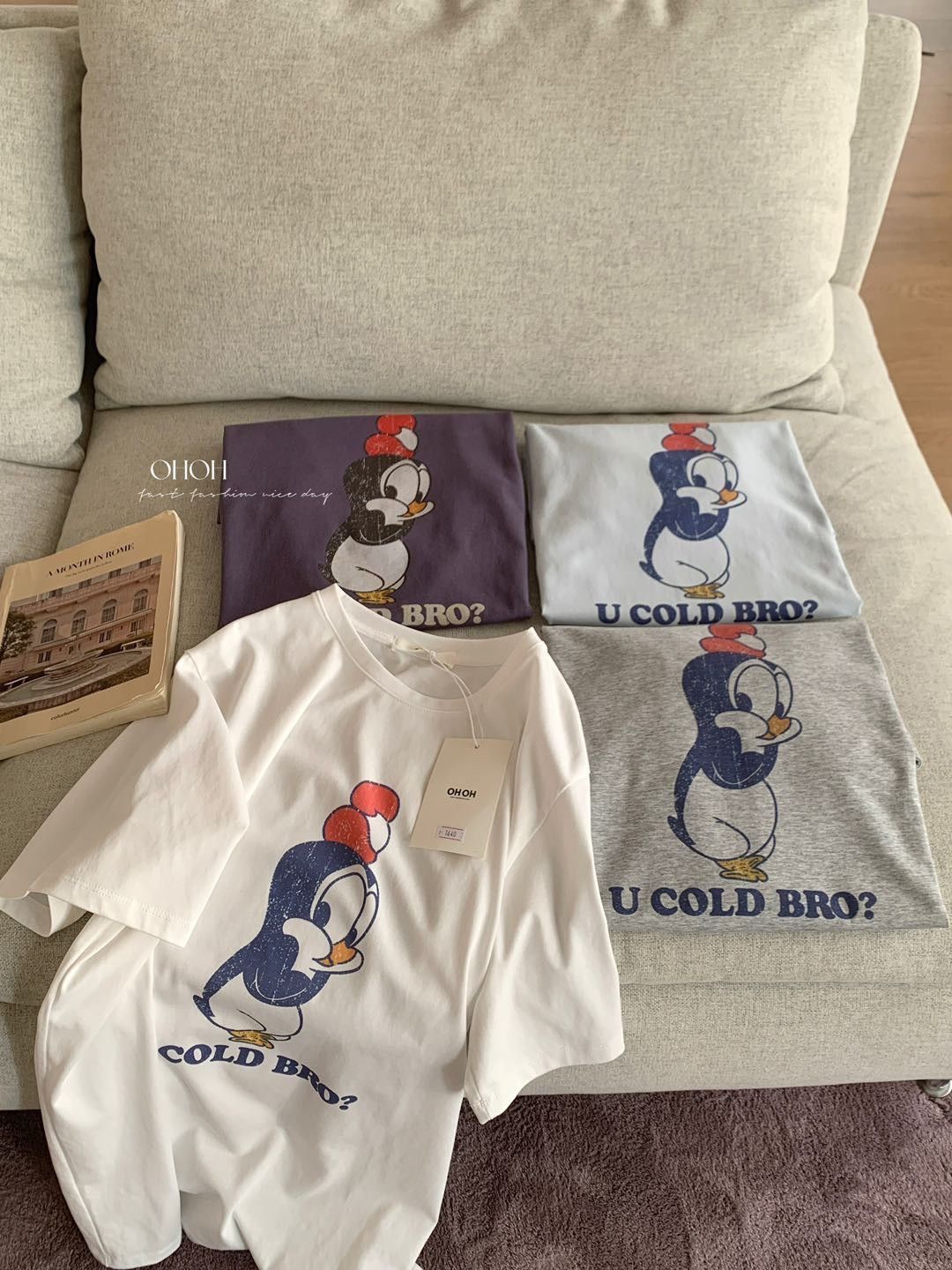 260315 搞怪小企鵝大版ㄒ恤