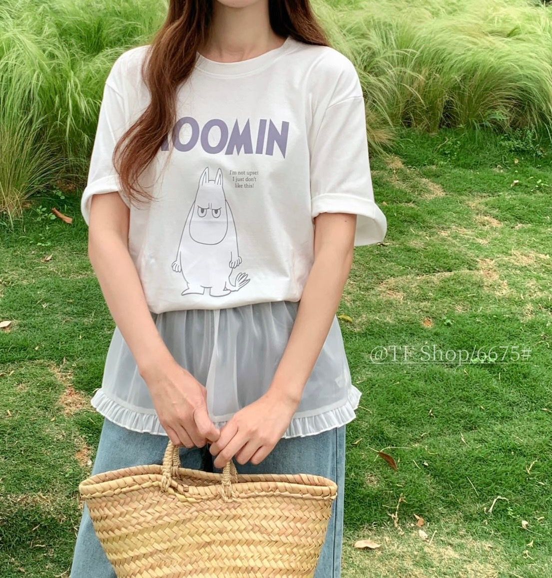 260320可愛嚕嚕米卡通韓版ㄒ恤