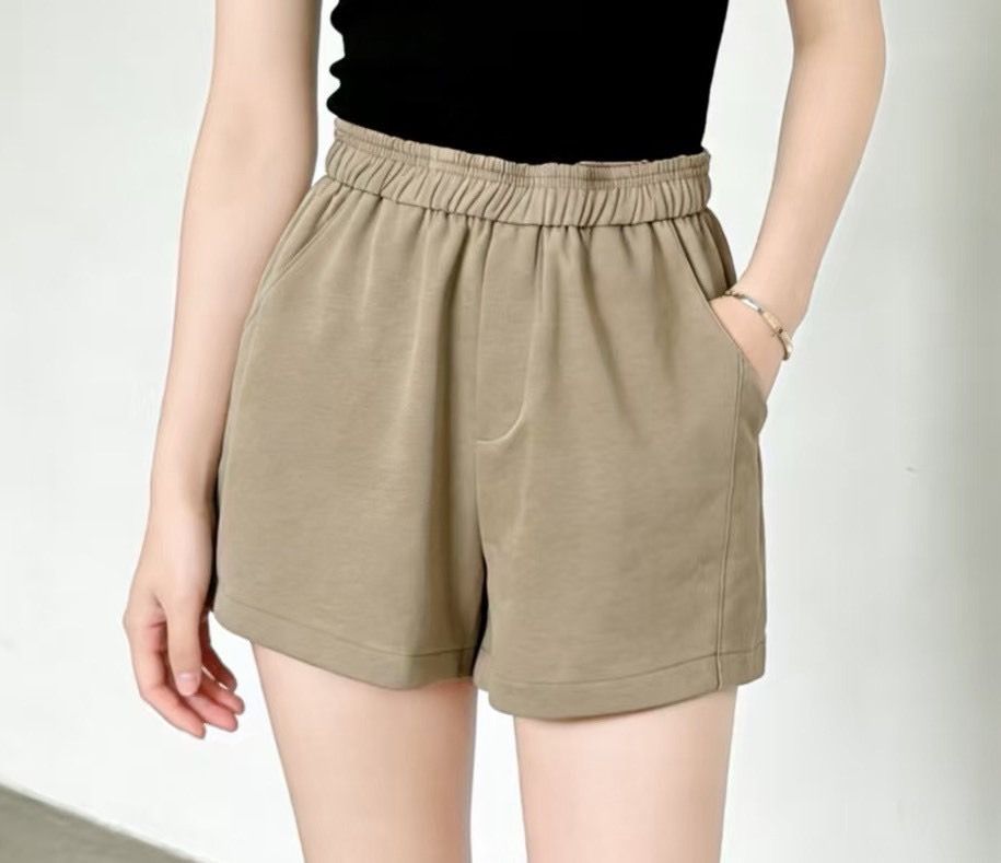 260322韓系鬆弛感高腰寬鬆休閒短褲