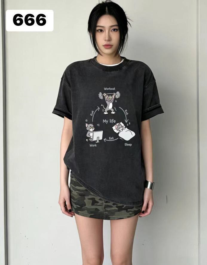 260324水洗Tom貓人生ㄒ恤