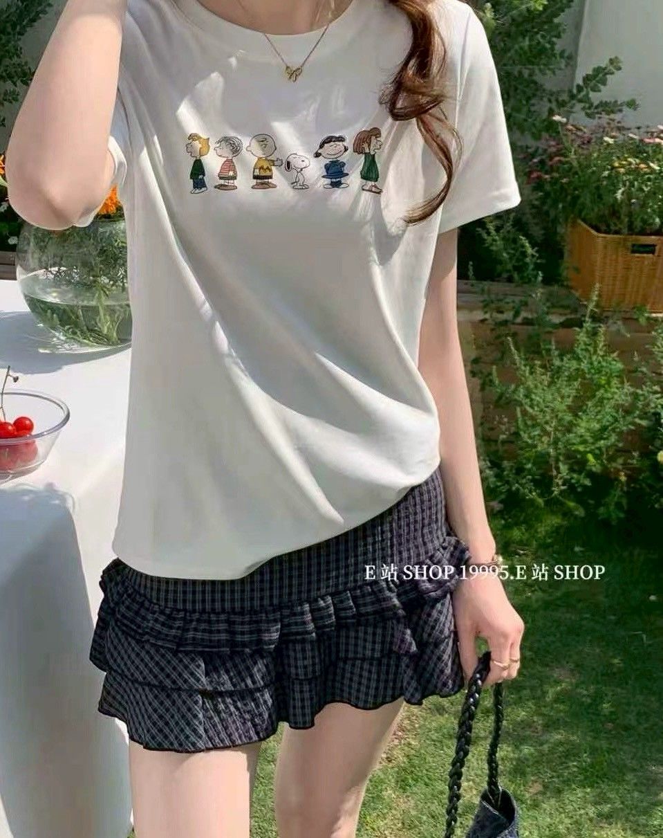 260416史努比家族印花ㄒ恤