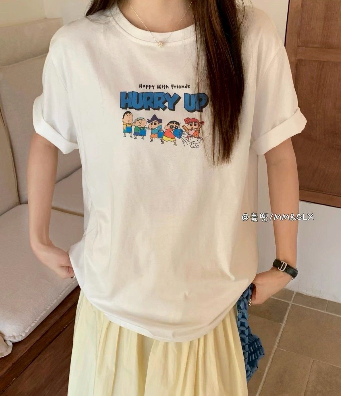 260416趣味蠟筆小新與好朋友們ㄒ恤