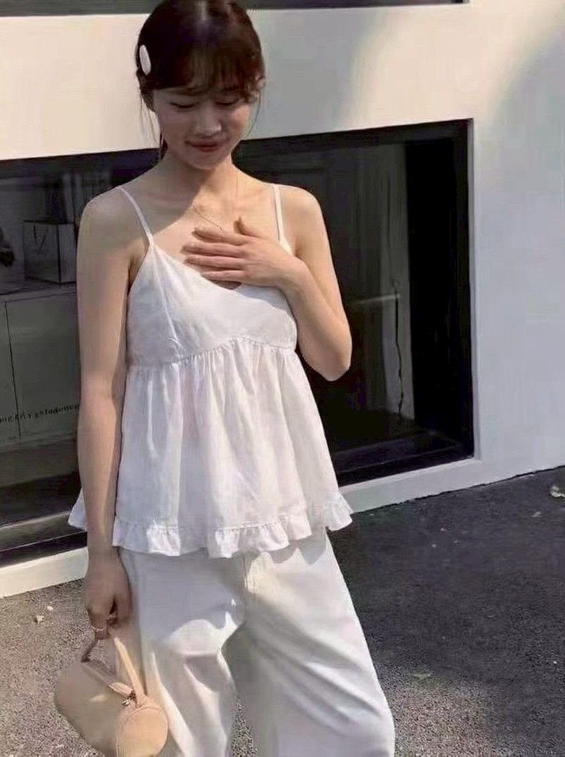 260508下花邊後綁結背心