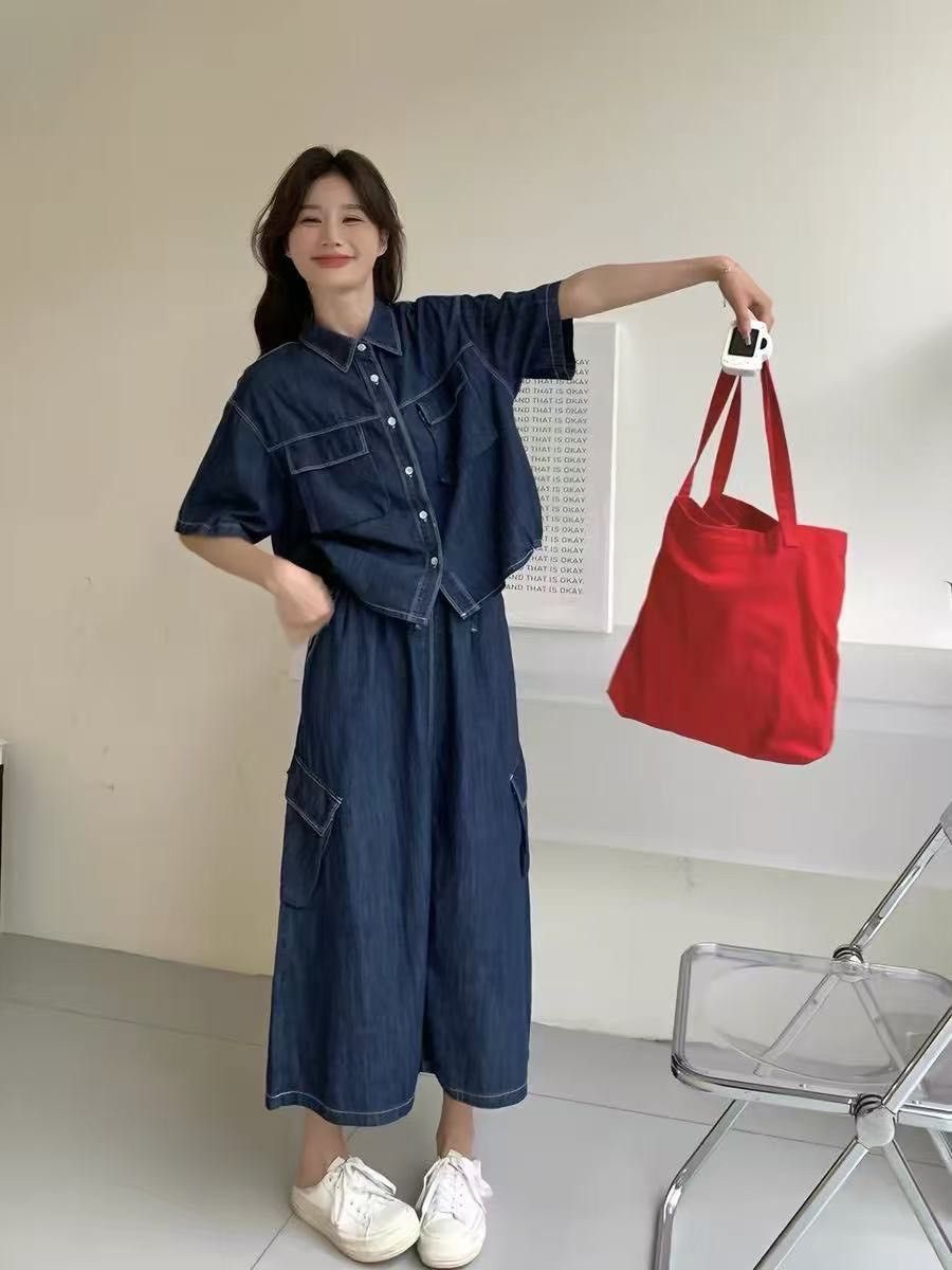 260514薄款牛仔套裝
