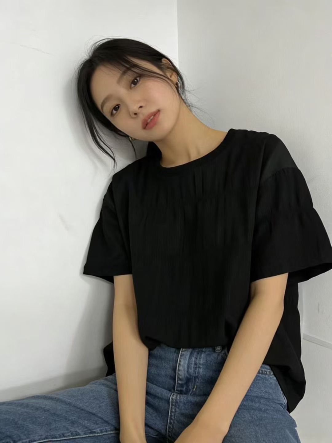 260516微皺壓褶設計感上衣