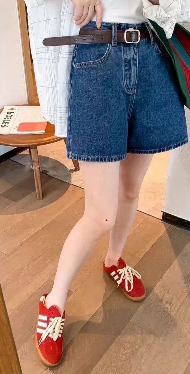 260519附皮帶四分短褲