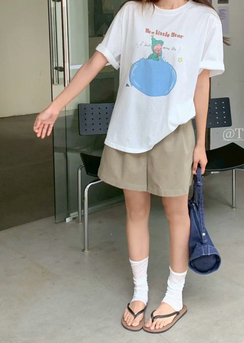 260604韓系療癒感爆款星星人ㄒ恤