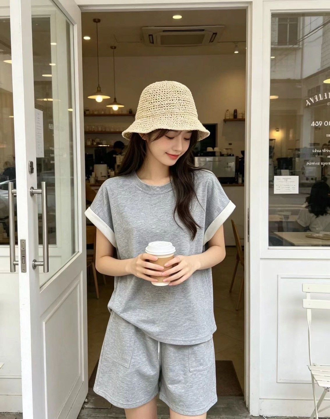 260612簡約拼接撞色設計套裝