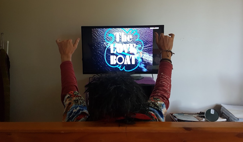 A Person Is Watching A Movie Called The Love Boat — Craig's TV/Antenna Services In Newcastle, NSW