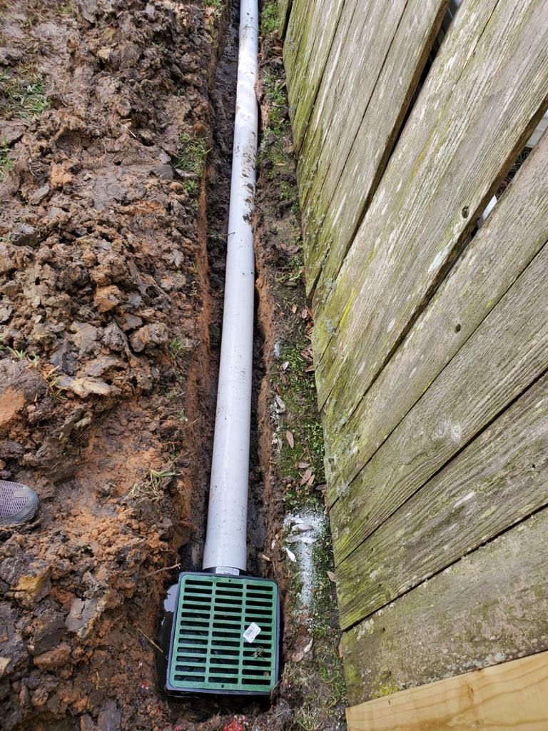 Outdoor Drainage System Company Houston Dickinson Texas