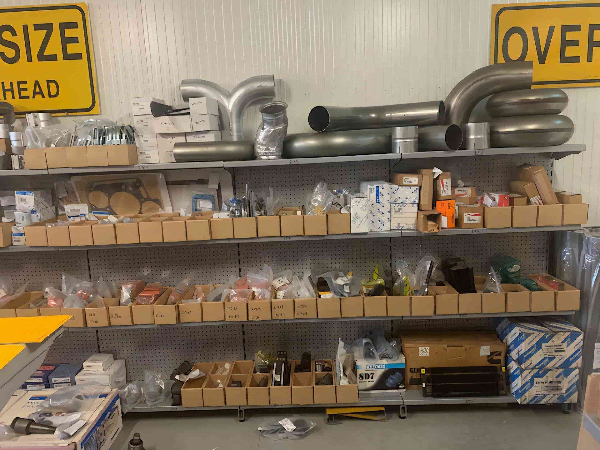 A Shelves Stocked with Automotive Parts — Aust. Advanced Trailer Sales & Service in Berrimah, NT