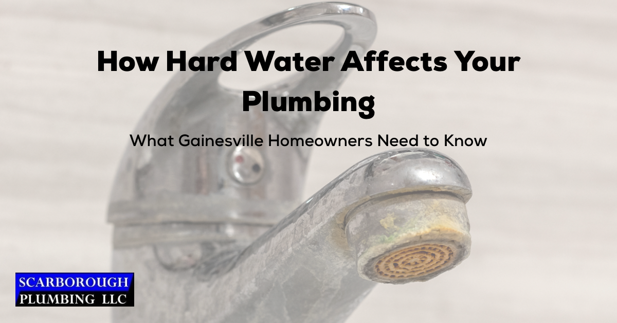 Silhouette of a dripping faucet over a puddle, blue background, text: Silhouette of a dripping faucet over a puddle, blue background, text: