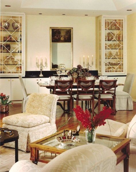 Lacquer Dining Room — Chicago, IL — Allan J. Grant and Associates
