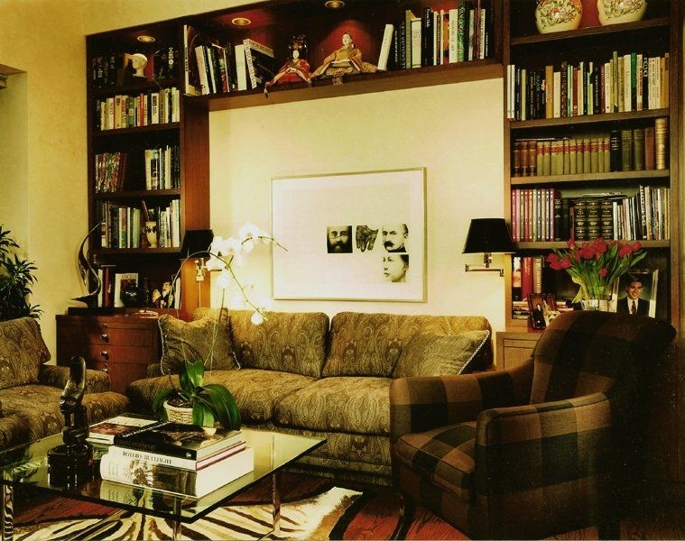 Library with Sofa — Chicago, IL — Allan J. Grant and Associates