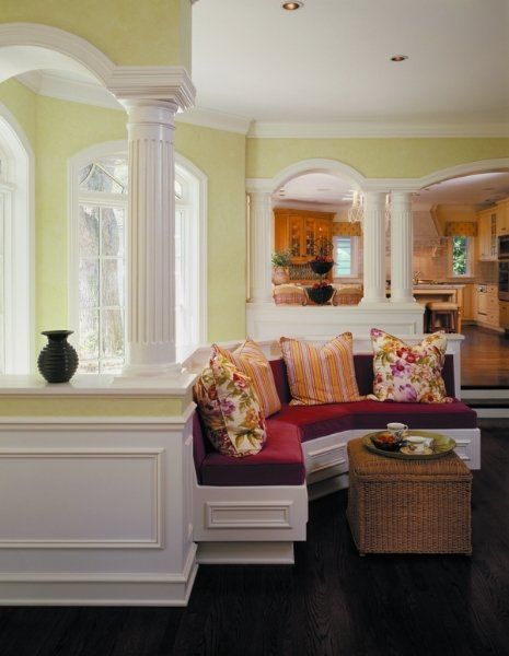 Fieldstone Built-In Banquette — Chicago, IL — Allan J. Grant and Associates