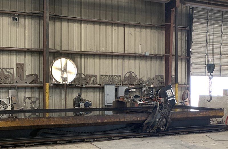 Plasma Table — Port Allen, LA — Brecheen Pipe & Steel
