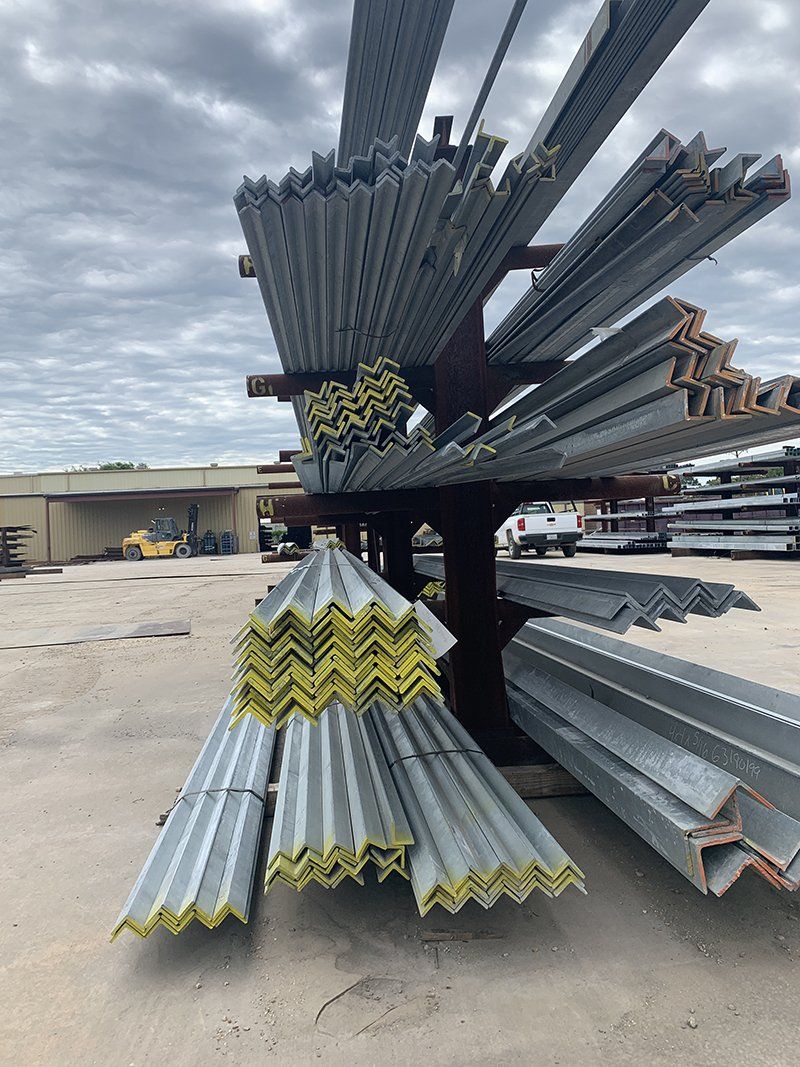 Angle Iron from Yard — Port Allen, LA — Brecheen Pipe & Steel