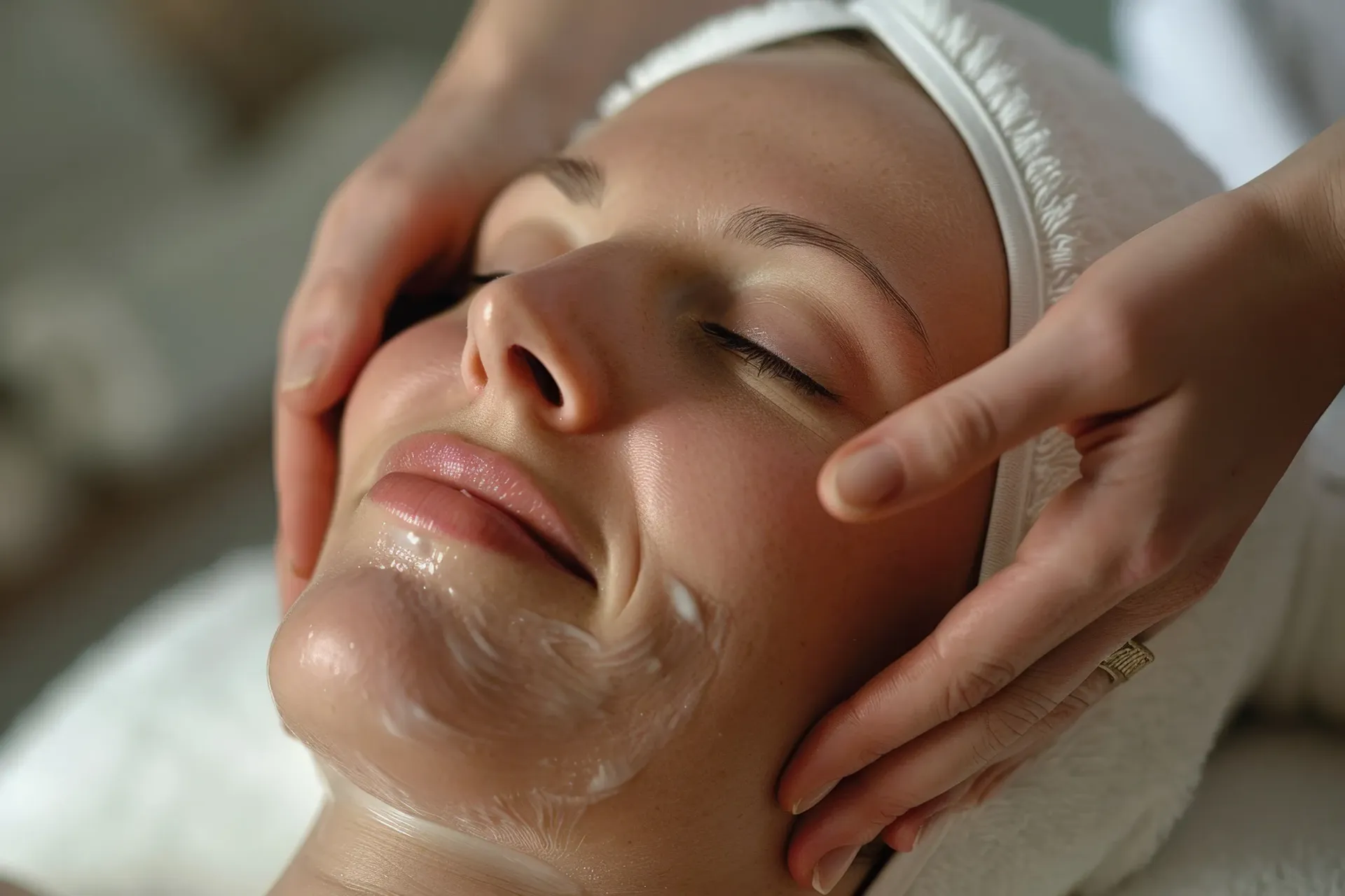 Professional dermaplaning exfoliation treatment removing dead skin cells to improve skin texture and