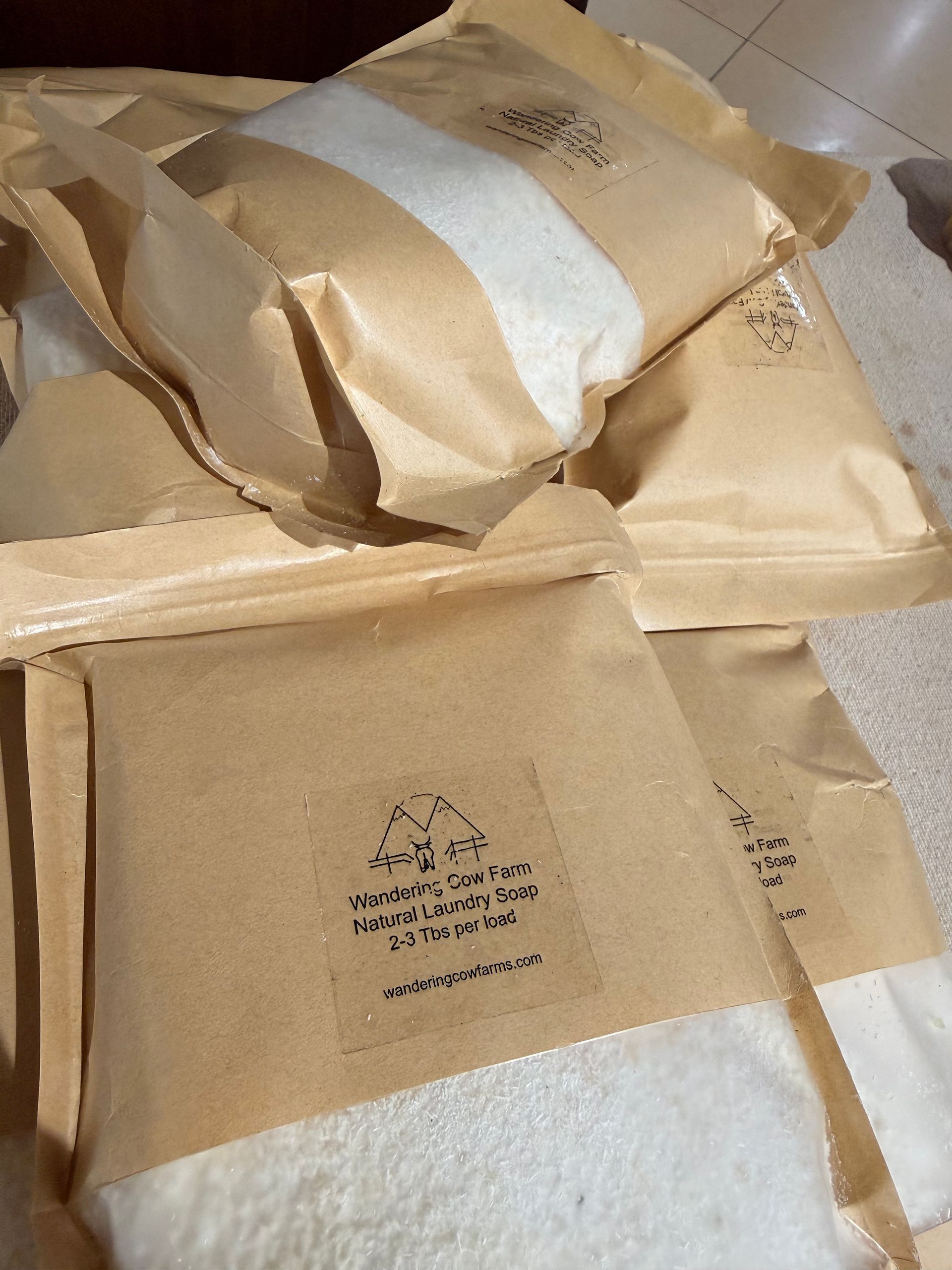 Wandering Cow Farm - Natural Laundry Soap