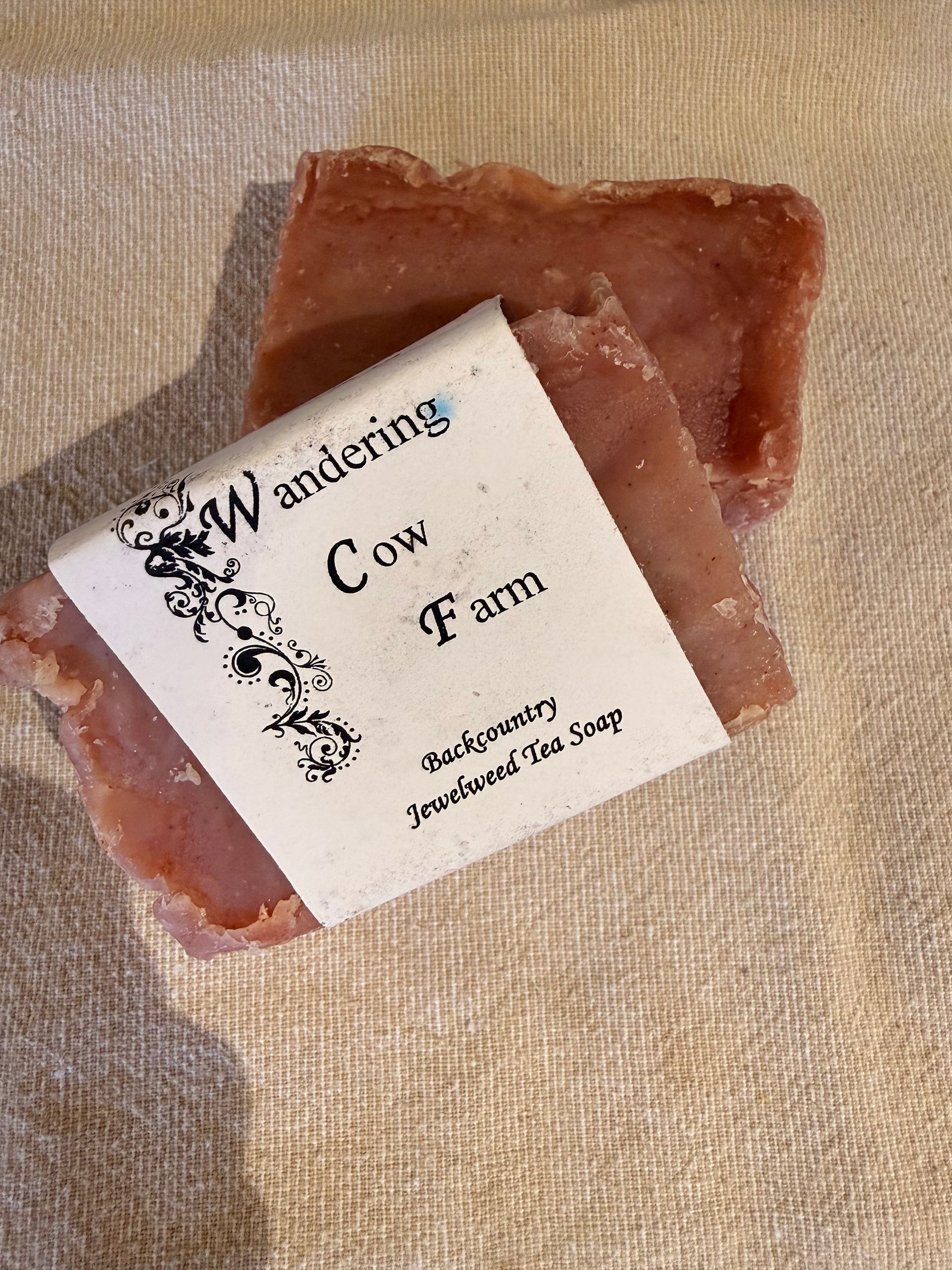 Wandering Cow Farm Soap - Backcountry & Jewelweed Tea