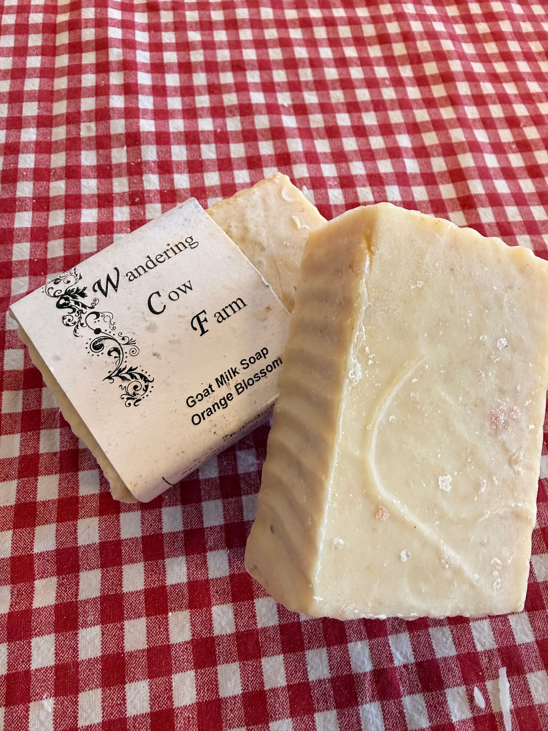 Wandering Cow Farm Soap - Orange Blossom