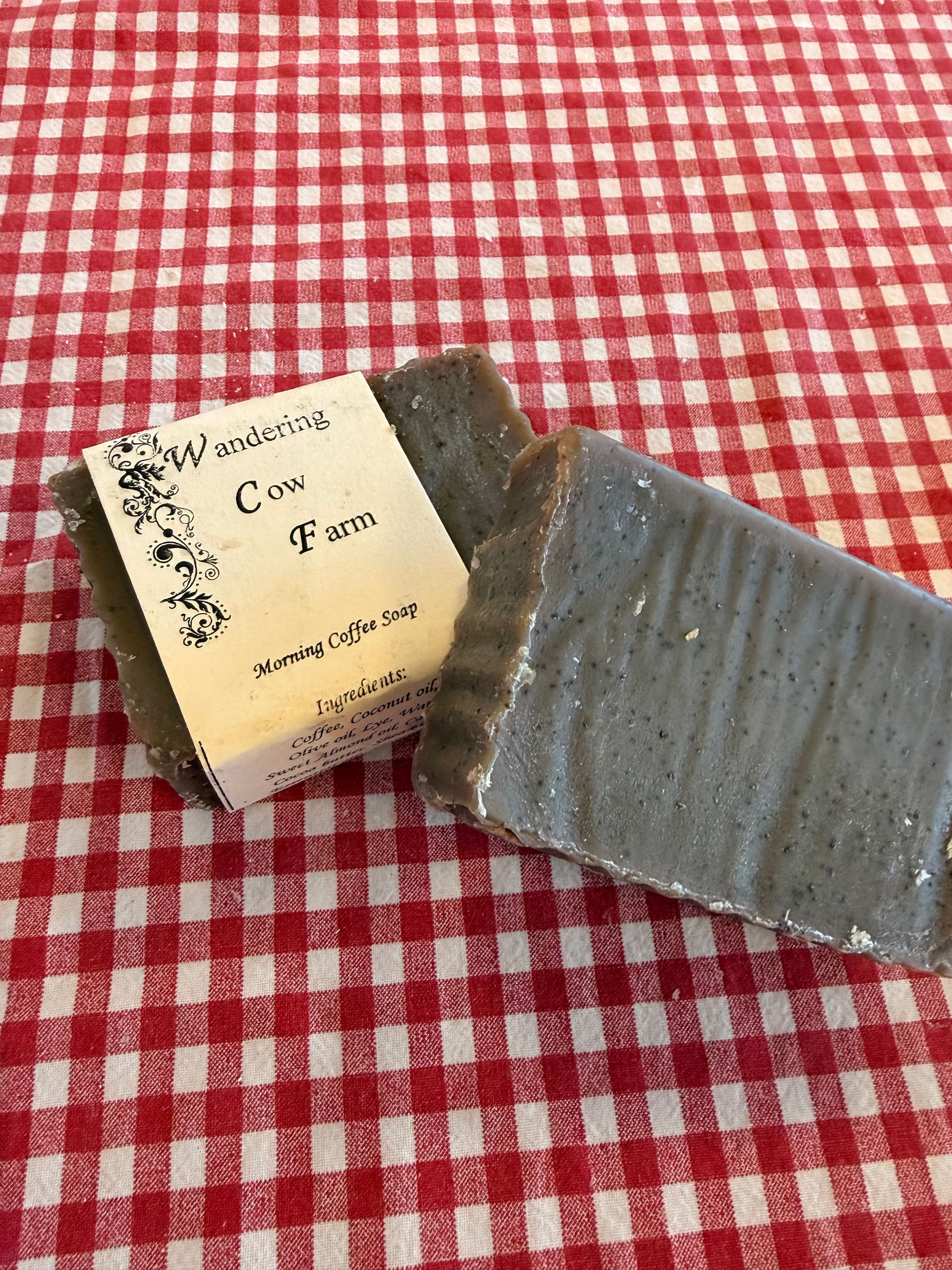 Wandering Cow Farm Soap - Morning Coffee