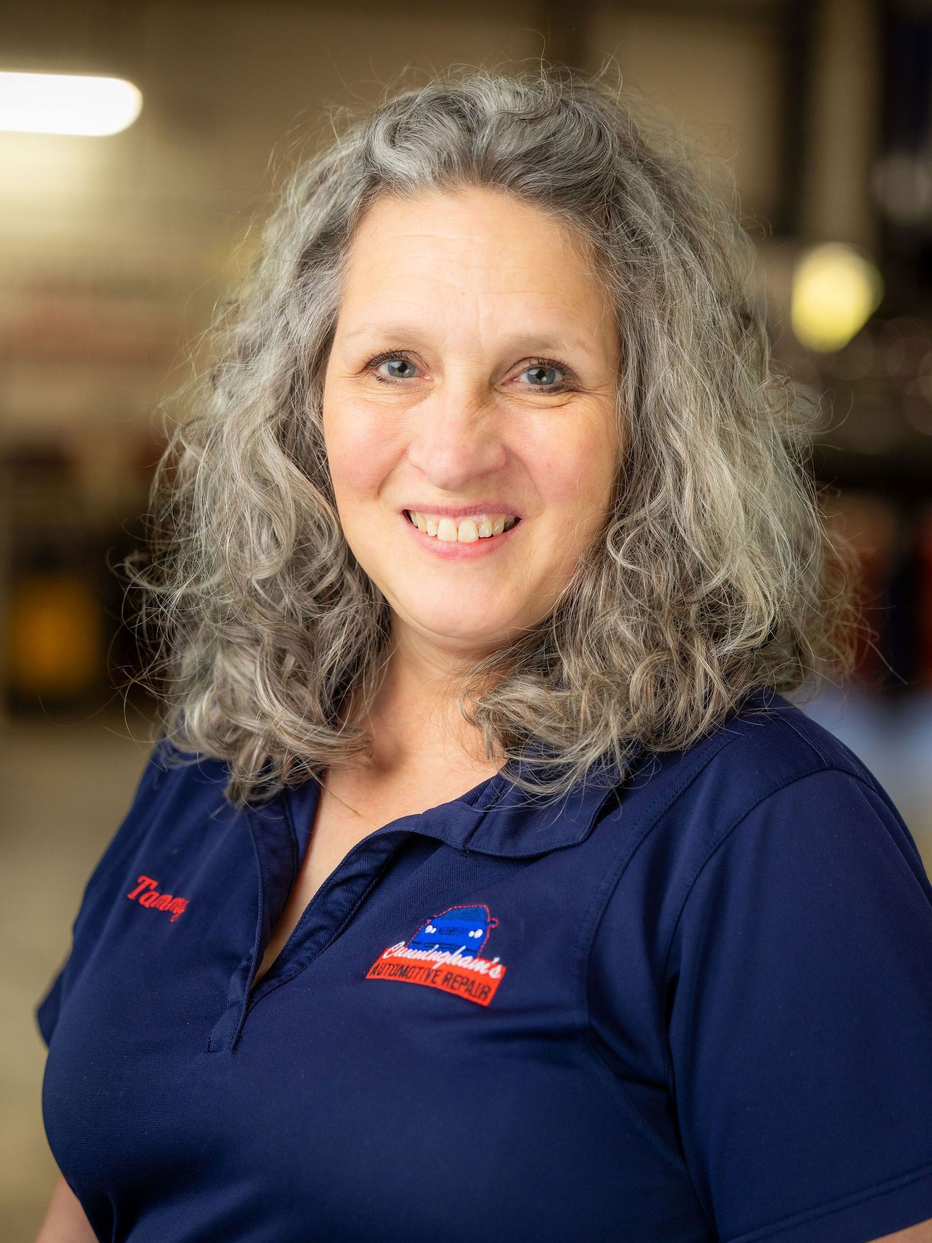Tammy Cunningham of Cunningham's Automotive Repair in Ottsville, PA