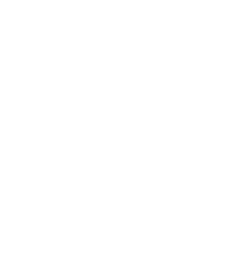 Illustration of a barn beside a tree