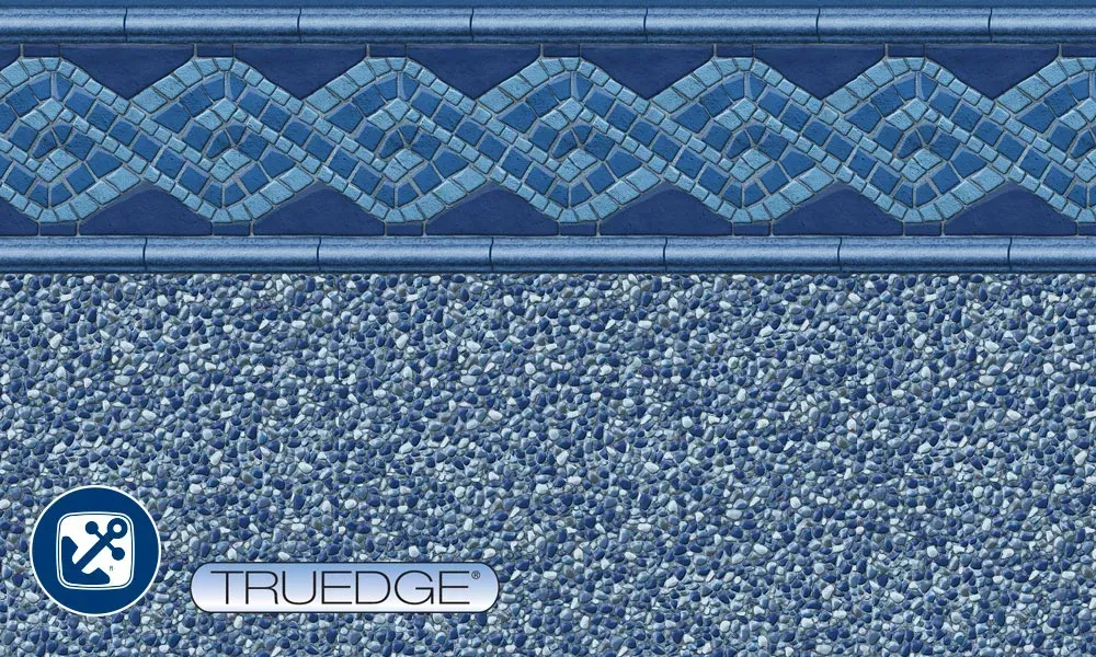A picture of a true edge swimming pool liner