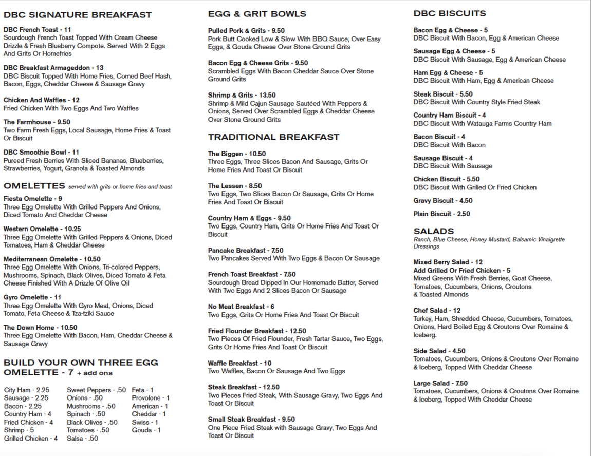 Best Breakfast & Lunch Dimas Brothers Cafe Seneca SC