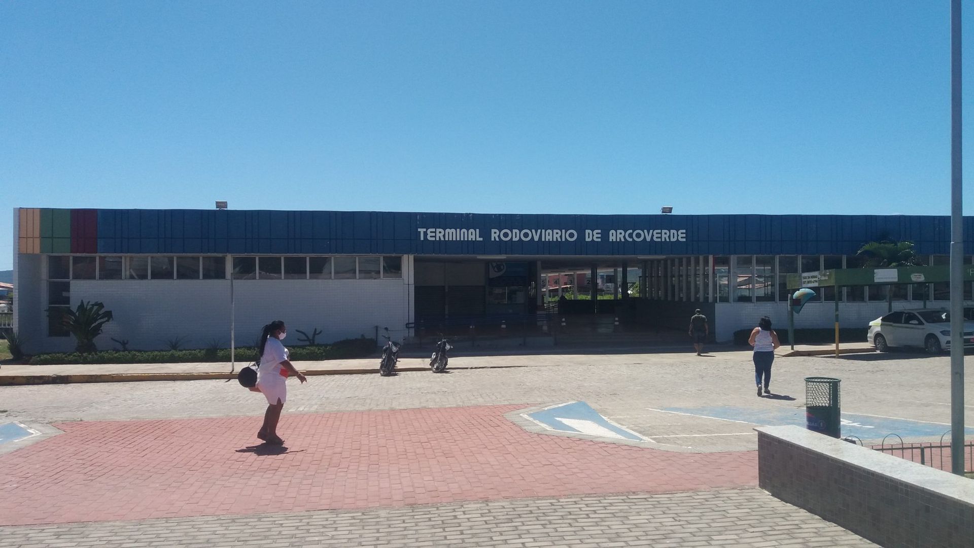 Foto do terminal rodoviário de João Pessoa