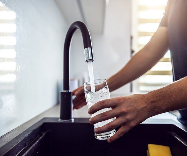 Clean Water From Faucet — Green Valley, IL — Derek Bell Plumbing