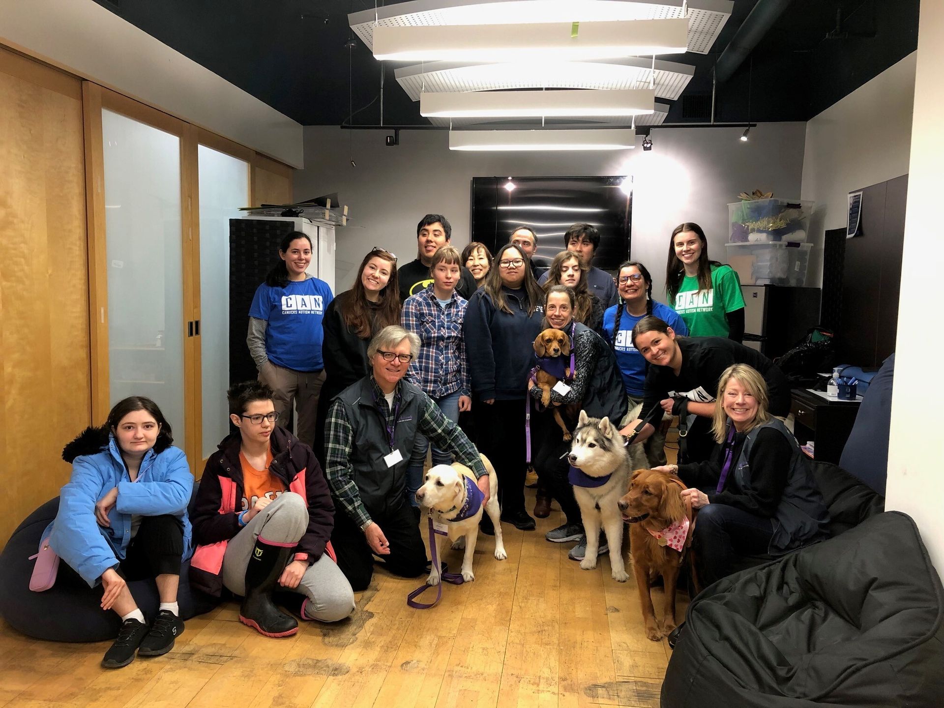 Volunteering at the Canucks Autism Network