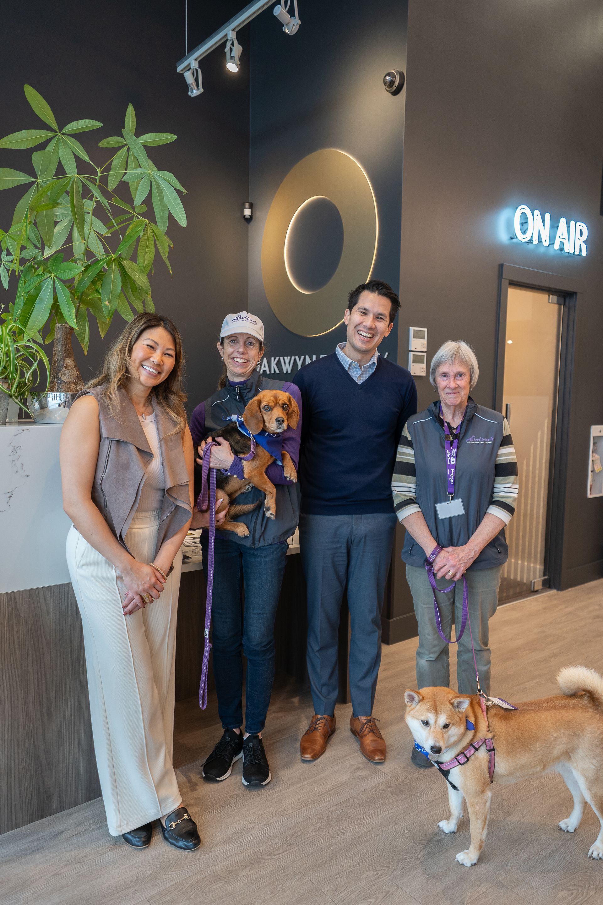 Pet Therapy at Nicola Wealth June 2025