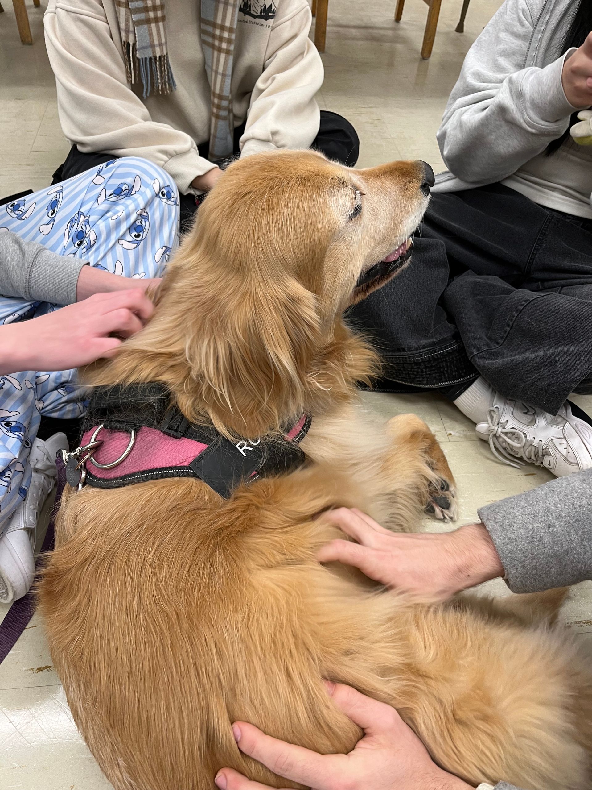 Visiting Students at Port Moody Secondary School