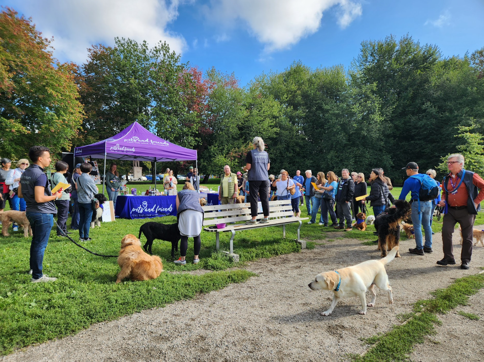 Pets and Friends Volunteer Appreciation Event Sept 2024