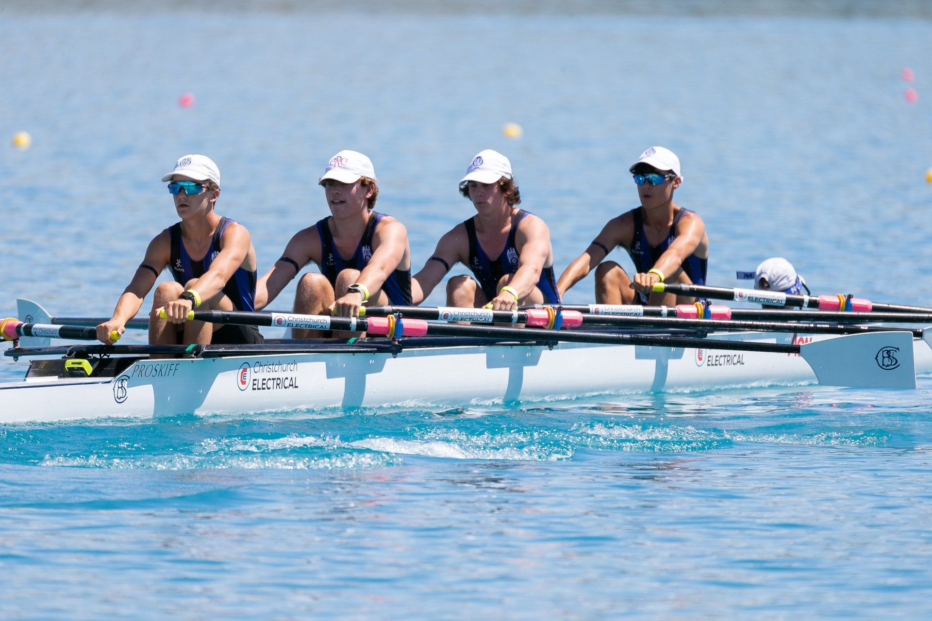 Christchurch Boys High School Rowing Meridian Energy South Island Rowing Championship 2022