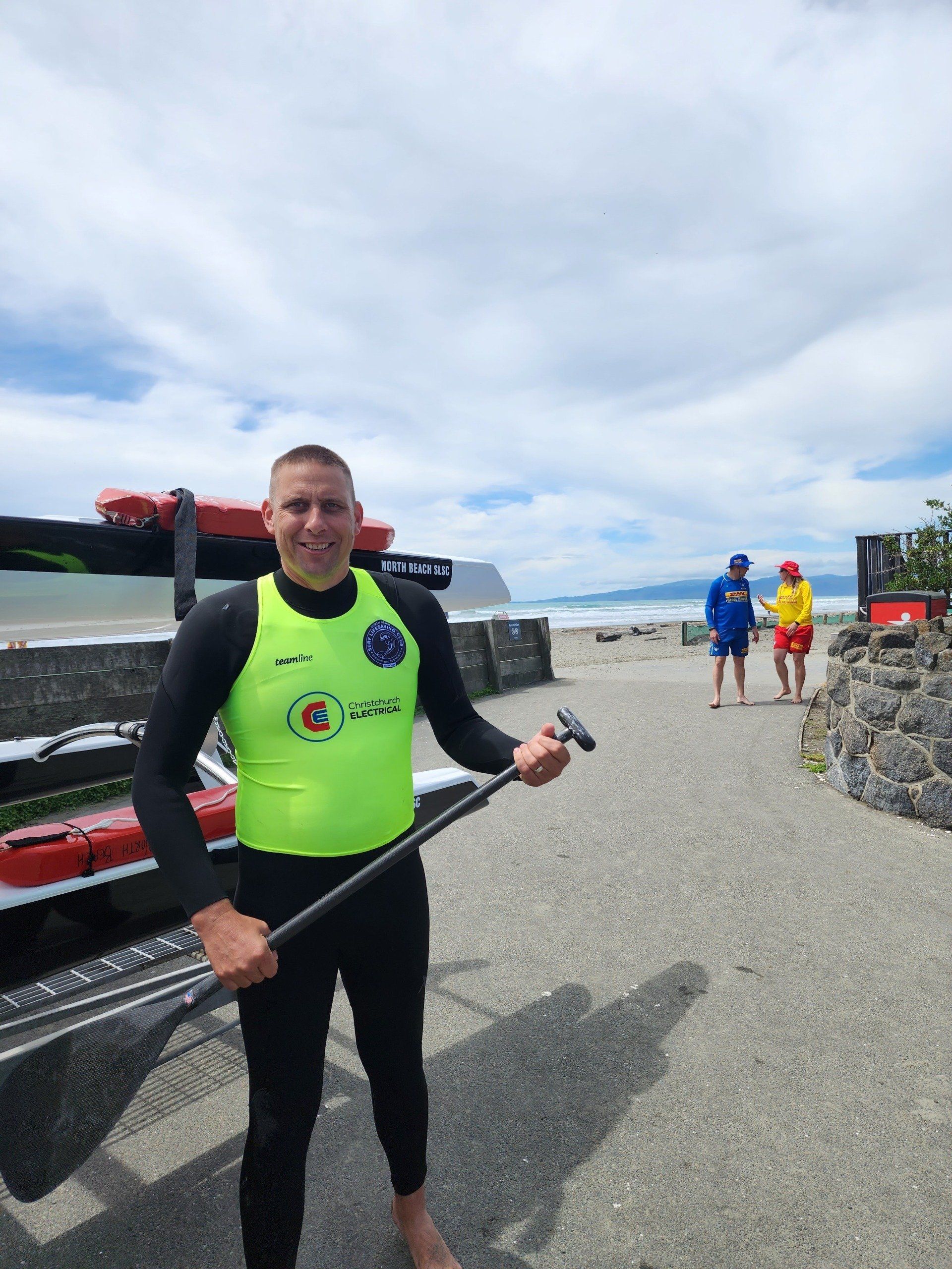 NorthNNorth Beach Surf Living Saving Club - Children wearing hi vis vests Beach Surf Living Saving Club - Hi Vis Vests - Carl Bangma