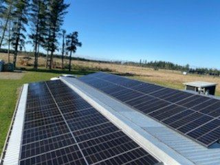 Off-grid solar panels