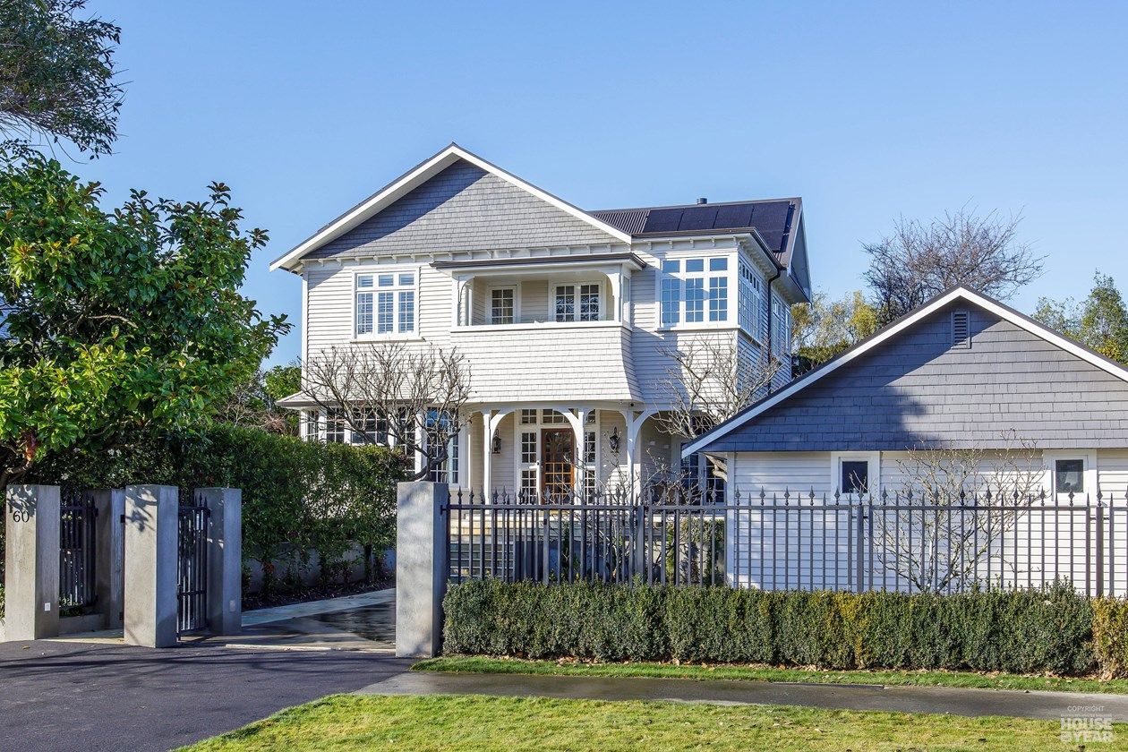 Knowles Street House, Merivale, winner of House of the Year Canterbury 2023 (photo credit Wayne Hutchinson)