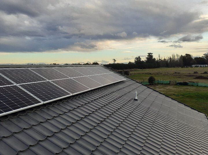 Rural solar panel - Christchurch Electrical Solar