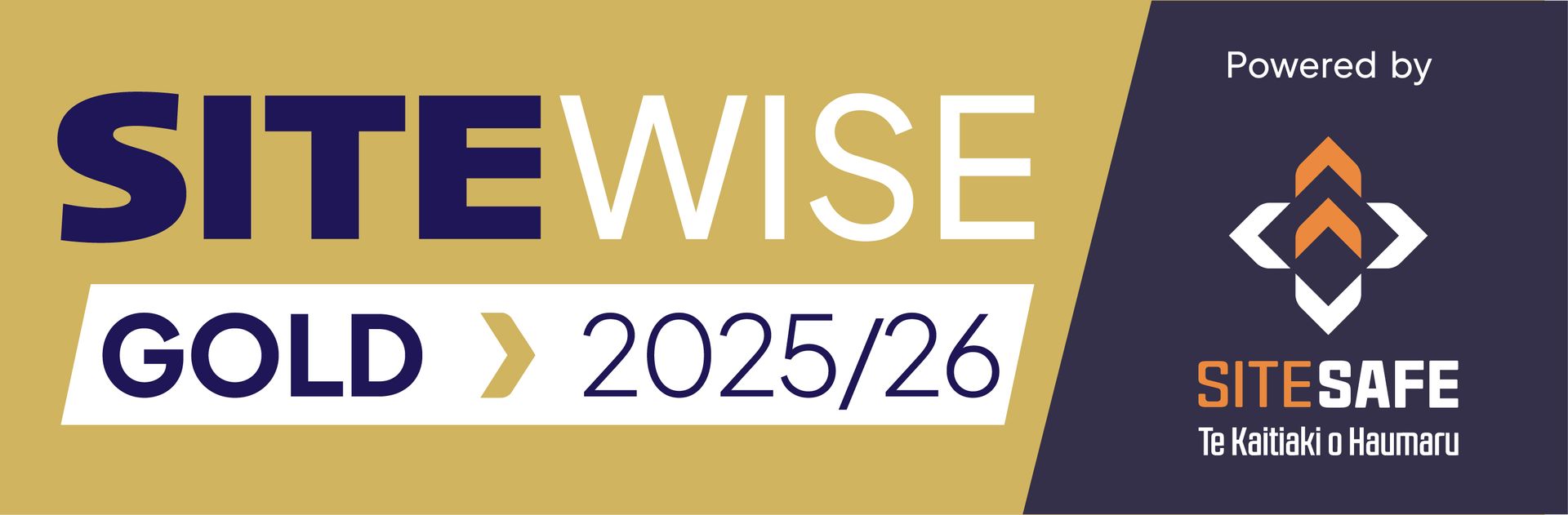 Site Wise Gold 2025/2026 Logo