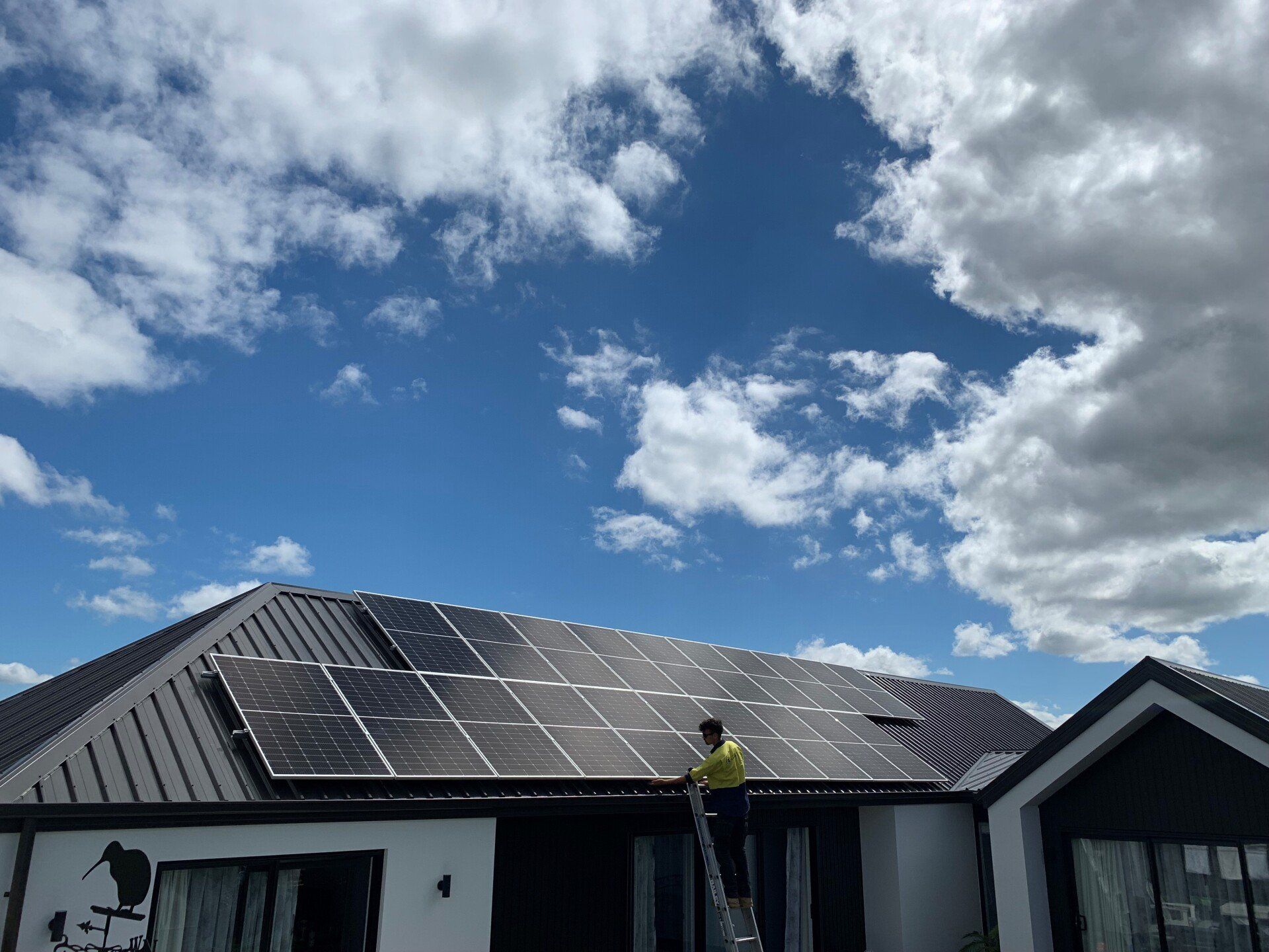 Residential solar panel - Christchurch Electrical Solar