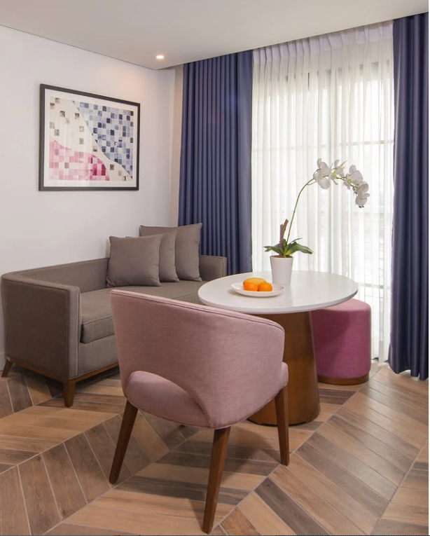 Elegant touches in decor style.