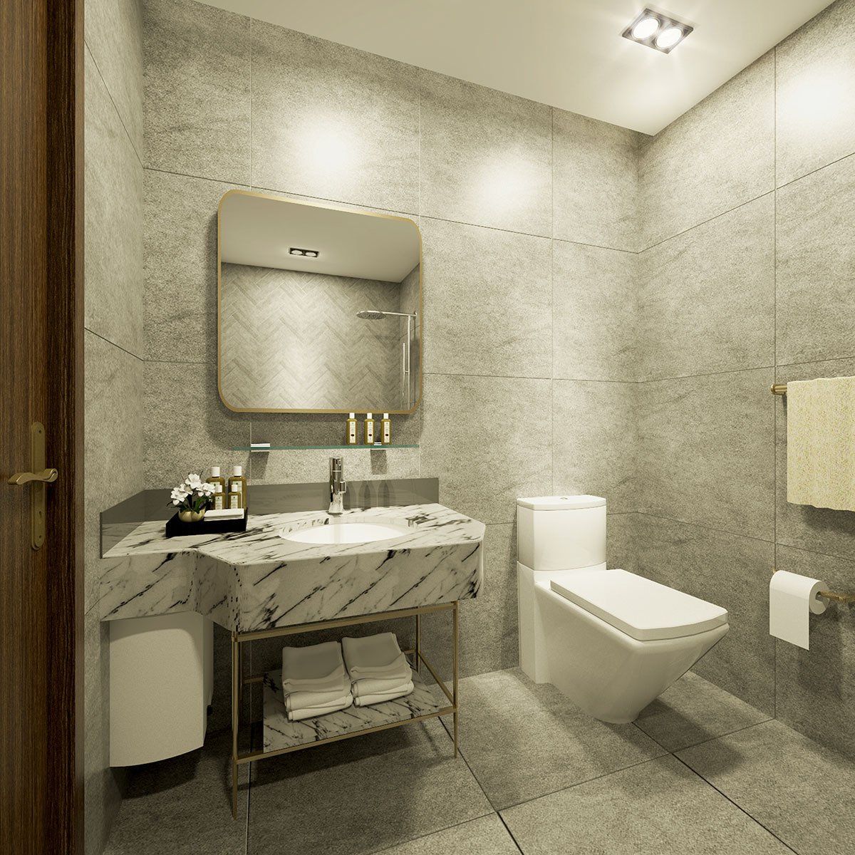 Relaxing bathroom at The Belamy House