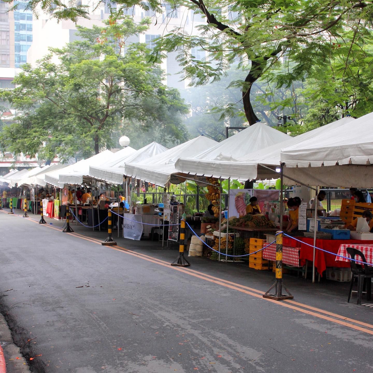 Salcedo Village market near Poblacion hotel