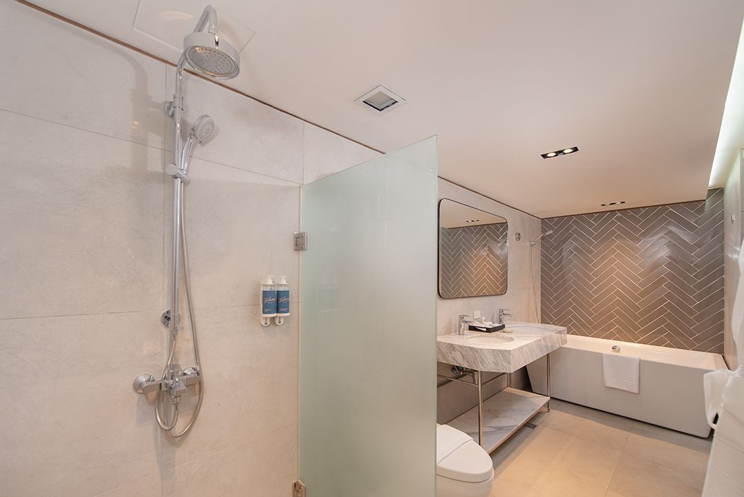 Shower in The Belamy House
