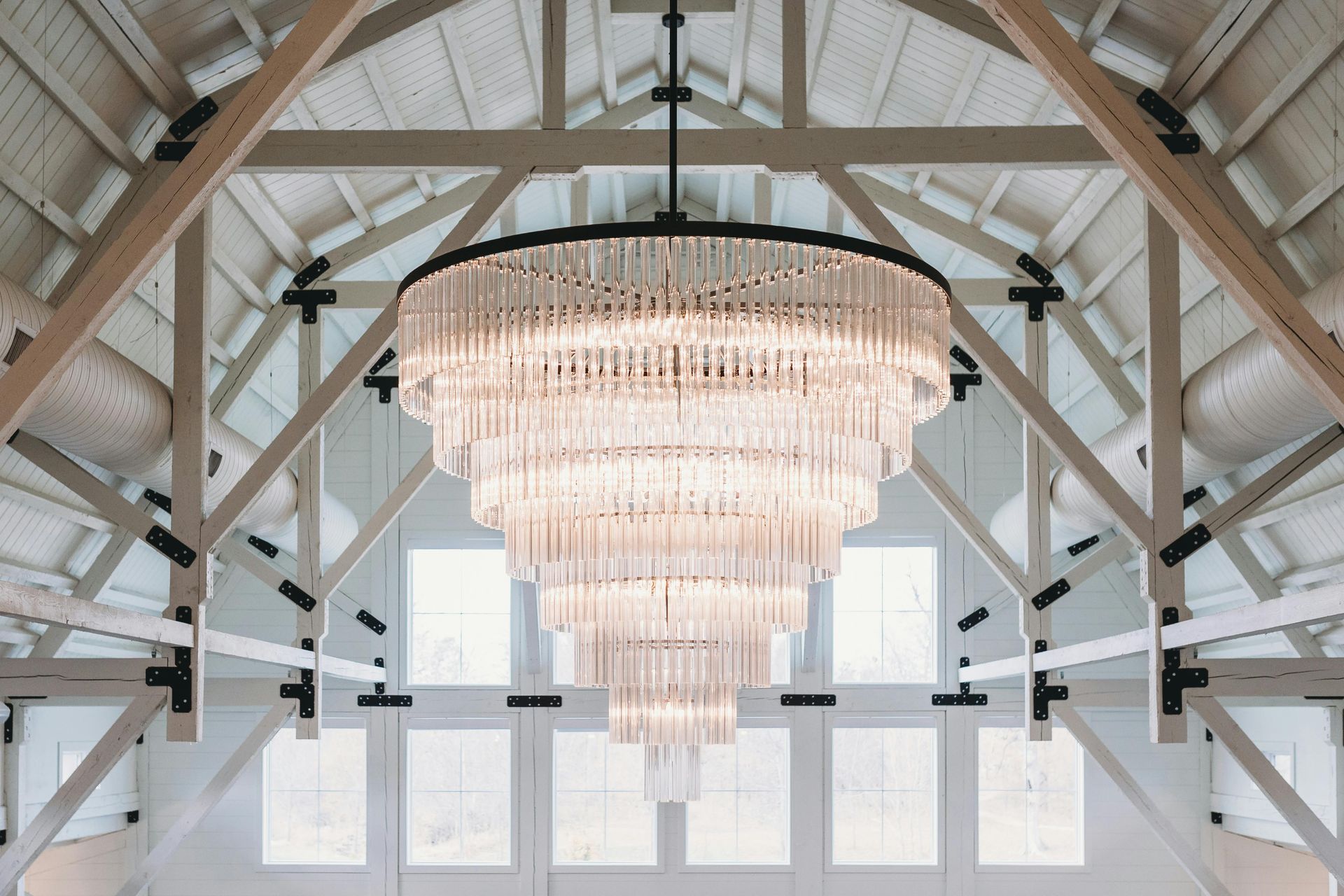 A chandelier