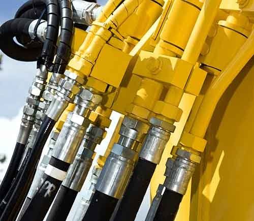 Huge Yellow Hydraulic Pump — Spartanburg, SC — Carolina Hose & Hydraulics, Inc.